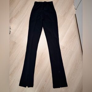 The Frankie Shop Reya Ribbed Stretch Jersey Flared